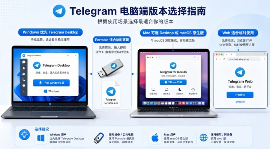 Telegram 下载哪个版本更适合中文用户？安卓、电脑端与中文设置建议 第 1 张正文图