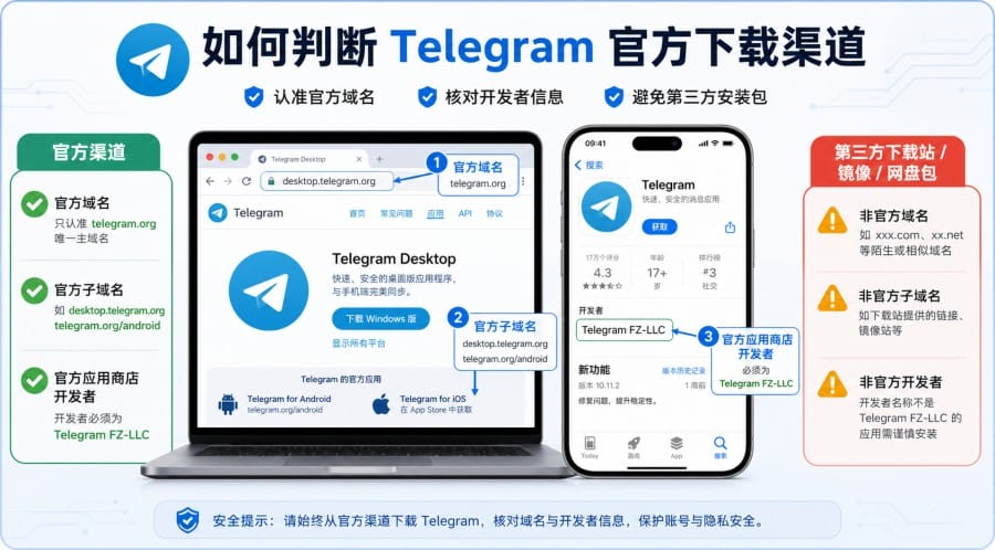 Telegram 官网下载安全吗?官方版本检查与安装安全指南 image 1