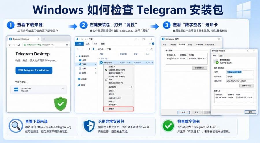 Telegram 官网下载安全吗?官方版本检查与安装安全指南 image 2
