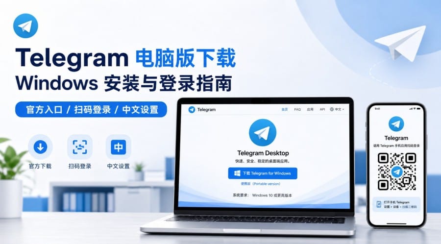 Telegram 官网下载电脑版怎么安装