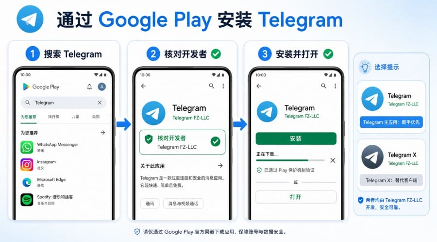 Telegram 安卓怎么下载 配图 2