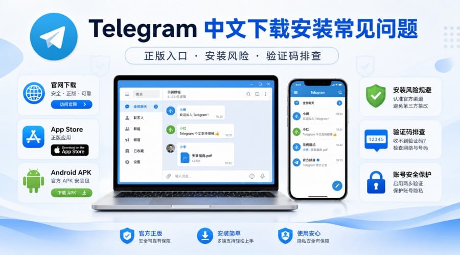 Telegram 中文下载安装常见问题