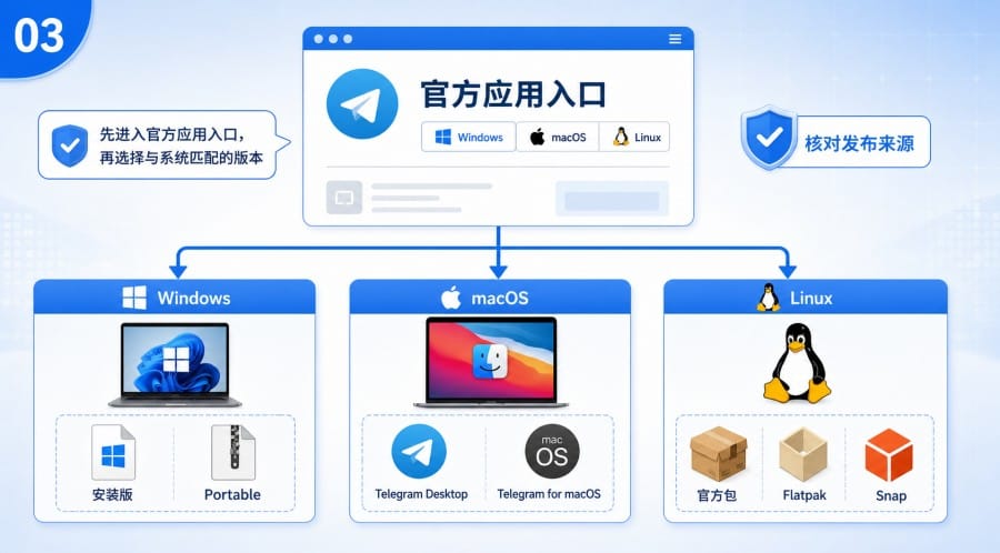 Telegram 电脑版下载安全吗？官方版、第三方版与中文设置指南 - 配图 2