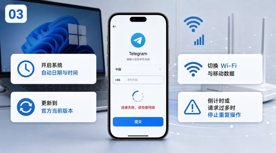 Telegram 下载后无法注册 - 配图 2